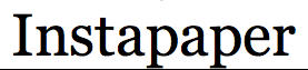 Image representing Instapaper as depicted in C...